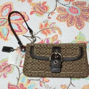 Coach wristlet